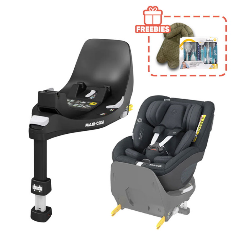 Maxi-Cosi Pearl 360 Rotation Baby Car Seat + Family Fix 360